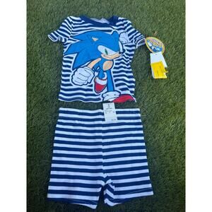 NEW Sonic Hedgehog 2T Summer Outfit 2 piece